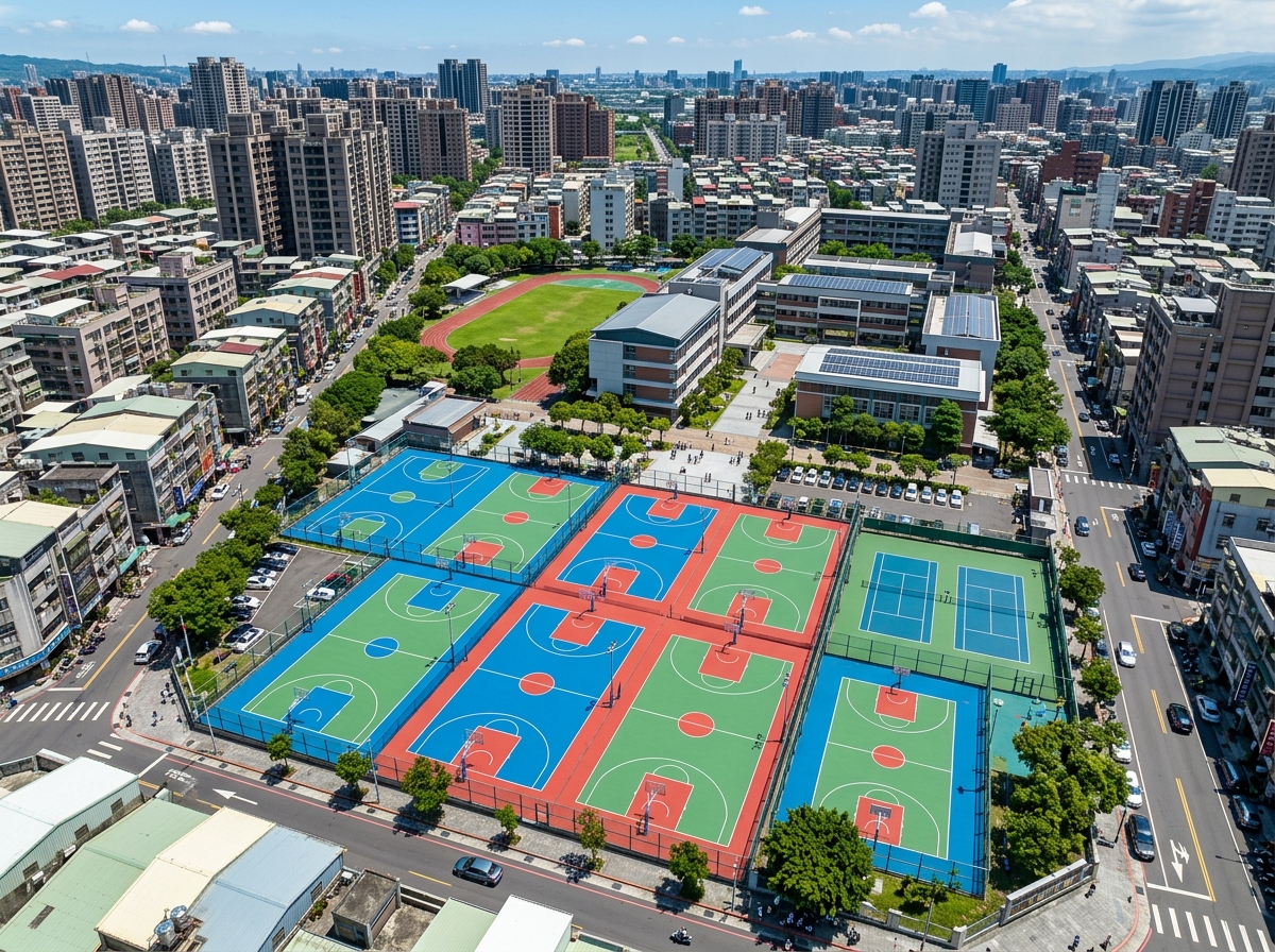 贵阳市全塑型塑胶跑道硅PU篮球场 - 哪里好